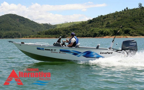 Lancha Marajo 17 Fishing Machine+motor 50hp Mercury Ins Estd