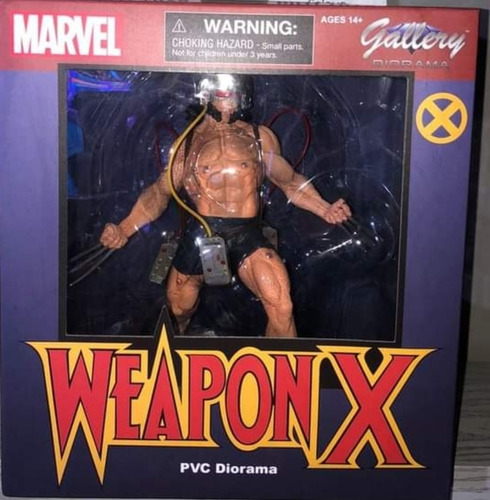 Weapon X. Wolverine. Diamond Select Toys