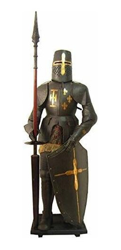 Arma Y Armadura - Viking Medieval Black Armor Full Suit With