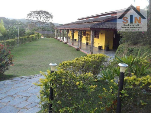 Chácara Com 4 Dormitórios À Venda, 12000 M² Por R$ 1.499.000,00 - Santa Isabel - Santa Isabel/sp - Ch0001