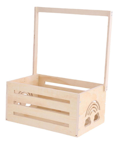 Cesta De Madera Para Bebé, Armario Con Cajón Para Baby