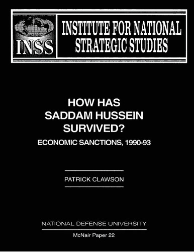 Libro: How Has Saddam Hussein Survived?: Economic Sanctions,