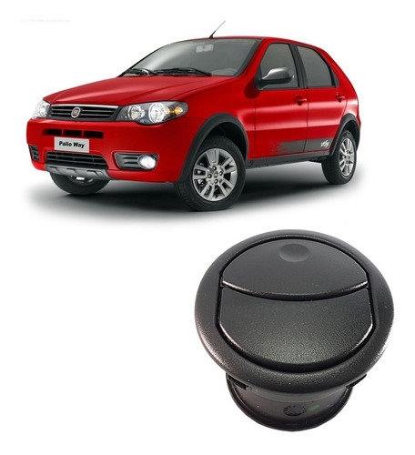 Difusor Saida Ar Central Fiat Palio Fire 2015 Original Novo