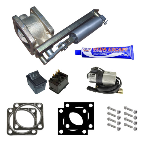 Kit Completo Adaptação Freio Motor 74mm Para Vw 690 790 7110