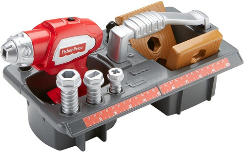Imagen 2 de 9 de Set De Carpintería / Construccion Fisher Price Con Taladro