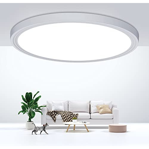 Flush Mount Ceiling Light Fixtures,24w Flat Led Light F...