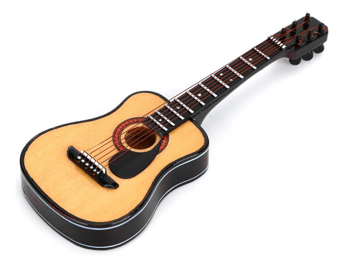 Decoración De Guitarra Miniatura Adornos Mini Instrumentos M