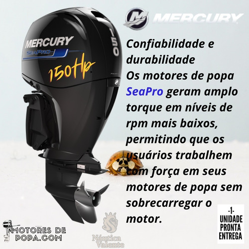 Imagem 6 de 21 de Motor De Popa De 115 Hp Sea Mercury 3 Anos Garantia