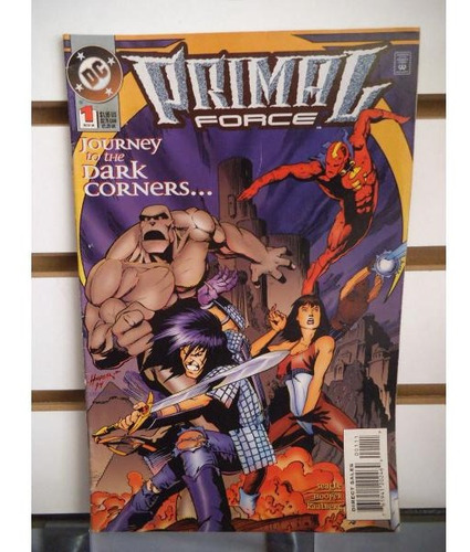 Primal Force 01 Dc Comics Ingles 