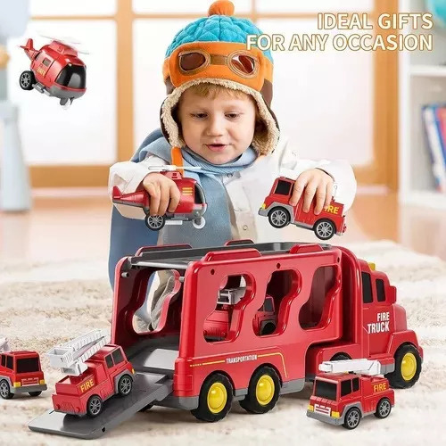 Camión De Bomberos Para Niños 5 En 1 F