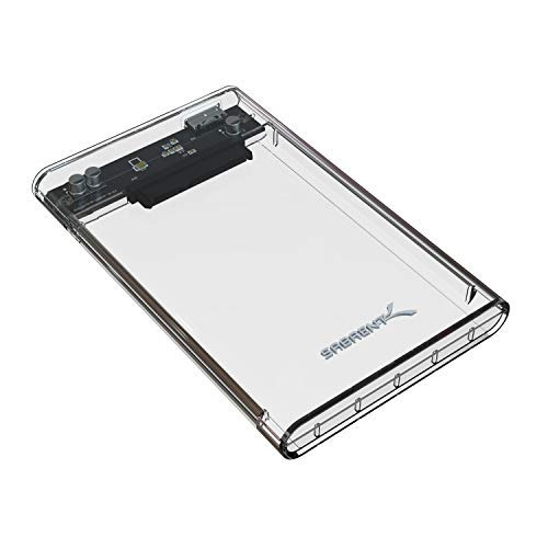 Sabrent 2.5 Inch Sata To Usb 3.0 Tool Free Clear External H