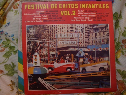 Vinilo Festival De Exitos Infantiles Volumen 2 Ww If1