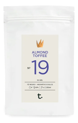 Té Negro Almond Toffee - Inside Tea Connection