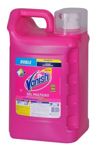 Vanish Líquido Quitamanchas Gel Para Ropa De Color 9 Litros