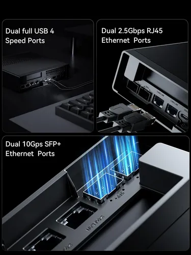 Mini Pc Minisforum Ms-01-s1390 Barebone Intel Core I9-13900h