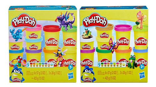 Play Doh Divertido Set Colorido 9 Pack Surtido Hasbro