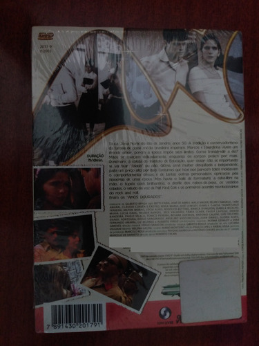 Dvd Anos Dourados Completo Malu Mader Felipe Camargo Raro