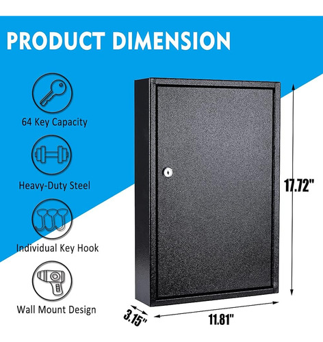Caja De Llaves Umeken Caja De Cerradura De Gabinete De Llave