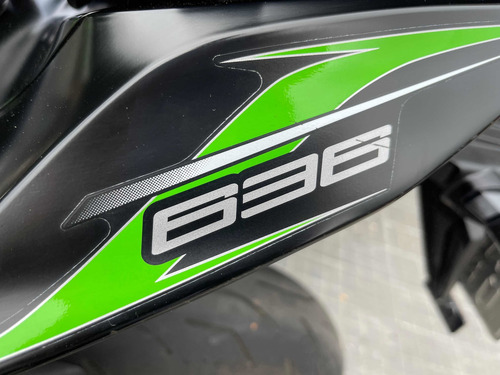 Kawasaki Zx6r 636 2014 Pat 2016 Verde Cassano Automobili