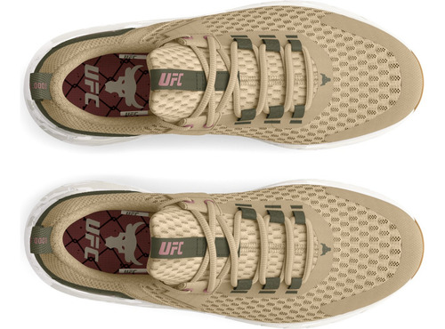 Tenis Under Armour Project Rock Bsr 4 Ufc Beige Unisex