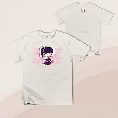 Playera Kanao Tsuyuri Chibi Durmiendo Demon Slayer Adulto