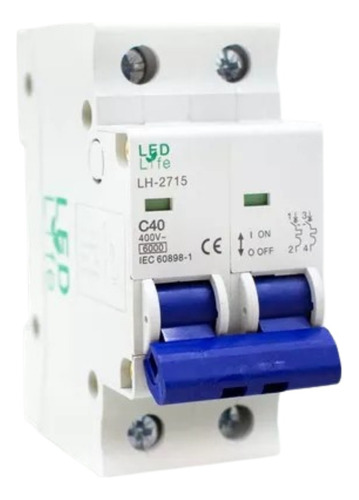 Llave Termica Bipolar 40a I Nido