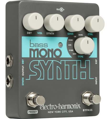 Electro-harmonix Bass Mono Pedal Efectos Sintetizador Bajos