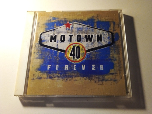 Motown 40 Forever (marvin Gaye, Four Tops) Cd Doble  