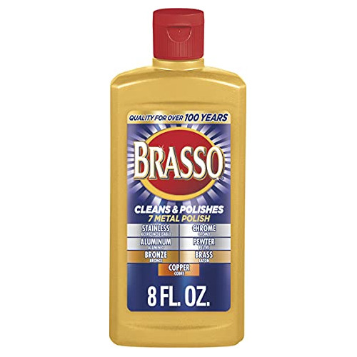 Brasso-2660089334 Pulidor De Metales Multiusos, 8 Onzas
