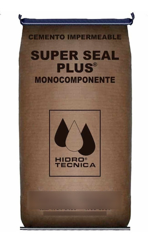 Mortero Super Seal Plus Monocomponente Impermeabilizante 