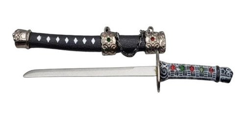 Mini Espada Decorativa Katana + Bainha - 20cm