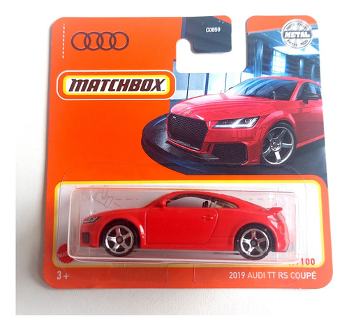 Auto Colección Matchbox Diecast  Audi Tt Rs Coupe  2019