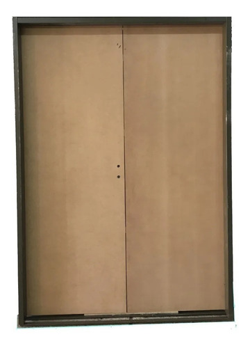 Puerta Placa Doble Hoja 10-160 Mdf Durlock Derecha