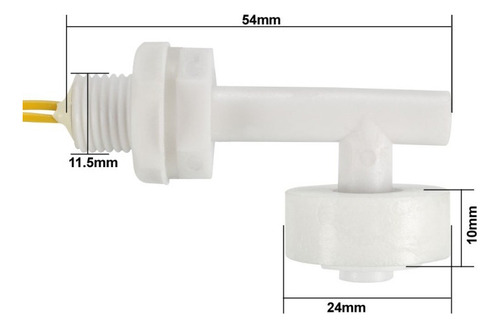 3x Sensor Nível De Água Tipo Boia 90° Horizontal P/ Arduino