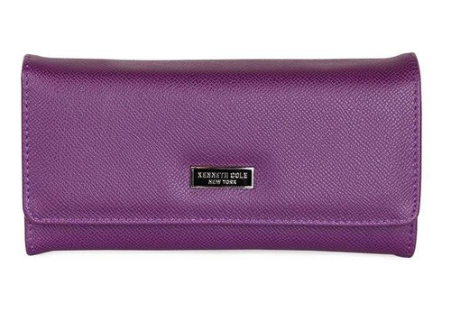 Billetera Mujer Flap-bessie Morada Kenneth Cole 