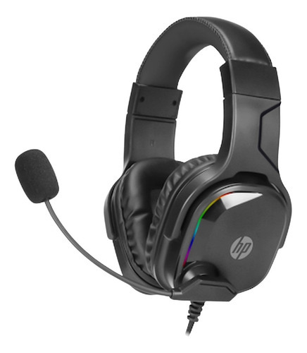 Audífonos Hp Gamer Stereo Headset Dhe 8004 Color Negro