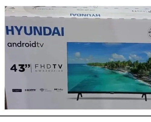 Imagen 3 de 3 de Smart Tv 43 Pulgadas Hyundai Hd Android Wifi Bluetooth