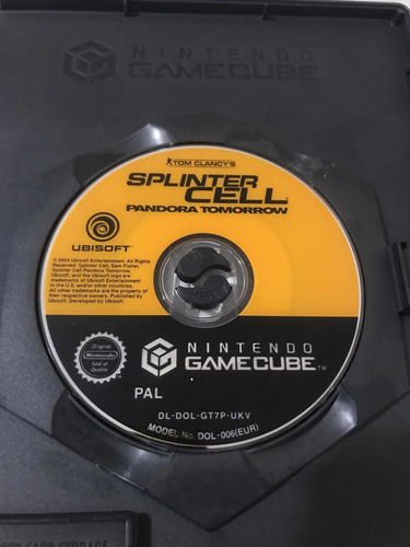 Splinter Cell - Pandora Gamecube Europeu (Usado)