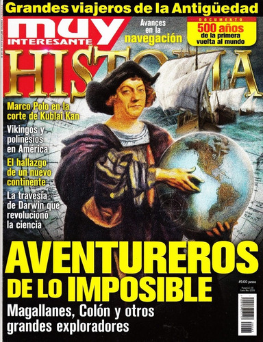 Revista Muy Interesante Historia Aventureros De Lo Imposible