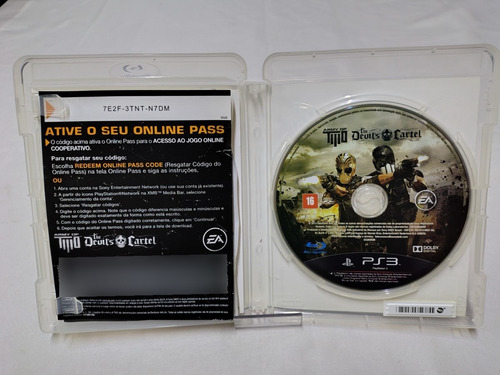 Army Of Two The Devil's Cartel - Nacional - Ps3 - Cib (Usado)
