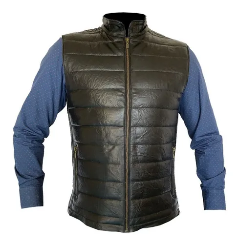 Chaleco De Piel Caballero Modelo 035
