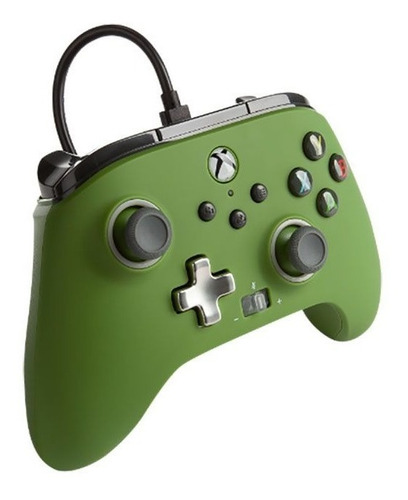 Imagen 3 de 6 de Control- Xbox One-series X|se Wired Controller Green Soldier