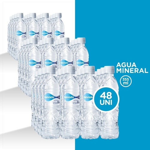 Agua Nevada Pet 355ml 48 Unidades.