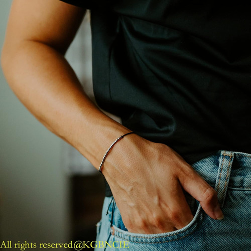 Pulsera Kgbncie En Codigo Morse, Regalo Ideal Para Mujer Aa