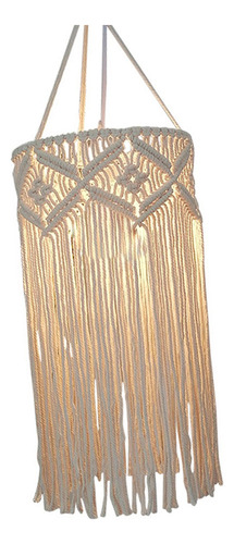 Macrame Lamp Shade Pendant Light Shade Solo Para Estilo B