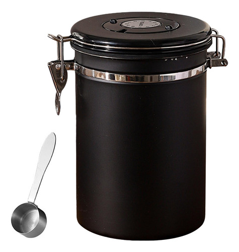 Utensilios De Contenedores De Café Recipientes De Negro.8l