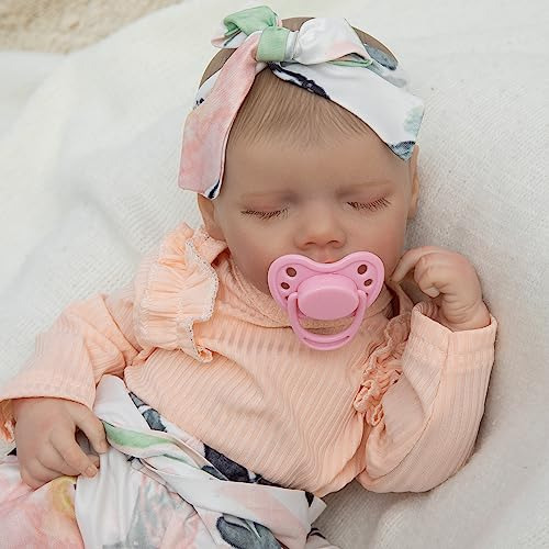 Fancci 18 Inch Reborn Baby Dolls, Realistic Soft 357no