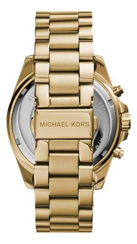 Reloj Michael Kors Bradshaw Para Mujer En Tono Dorado Mk5605