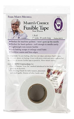 Marti Michell Martis Choice Fusible Tape 1 X30yd-single, S