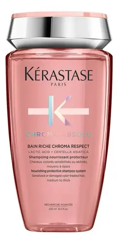Shampoo Kérastase Chroma Absolu Bain riche chroma respect en garrafa de 250mL
